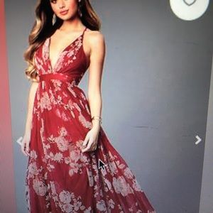 Floral Long Dress